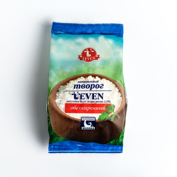 Творог "Leven" 1,8% 400 гр / 6 шт фас. зам